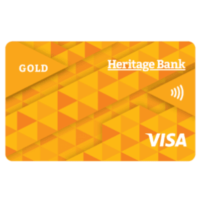 Heritage Bank Gold Low Rate Credit Card logo