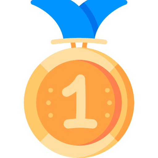 Gold hospital cover icon